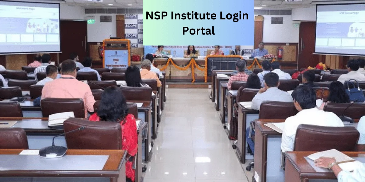 This emage showing a NSP Institute Login