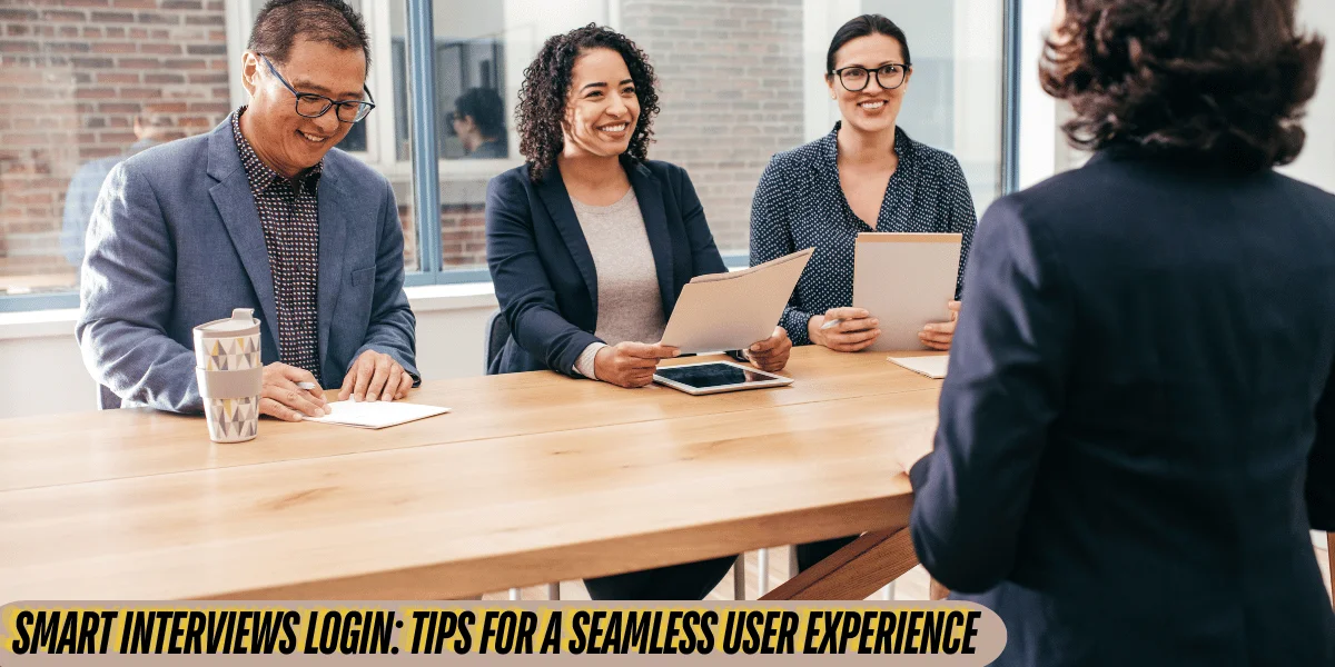 This emage showing a Smart Interviews Login: Tips for a Seamless User Experience